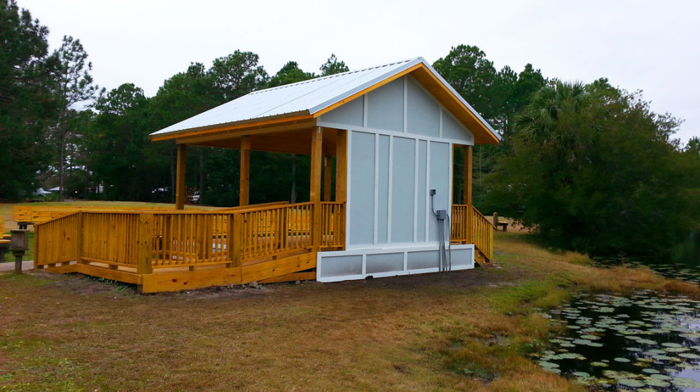 State Park Amphitheater constructed by Mainstreet Property Services.