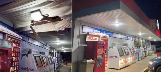 MPS offers multiple chain store maintenance and repair services such as ceiling and roof repair.