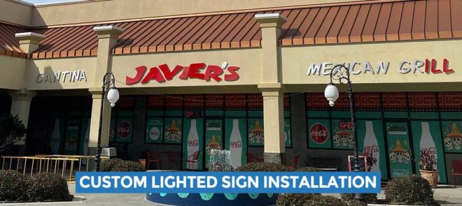 MPS offers custom exterior sign installation,